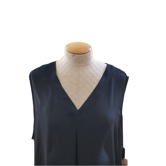 NEW WITH‎ TAGS Emaline Essential Black Sleeveless Top 3X - Picture 9 of 14